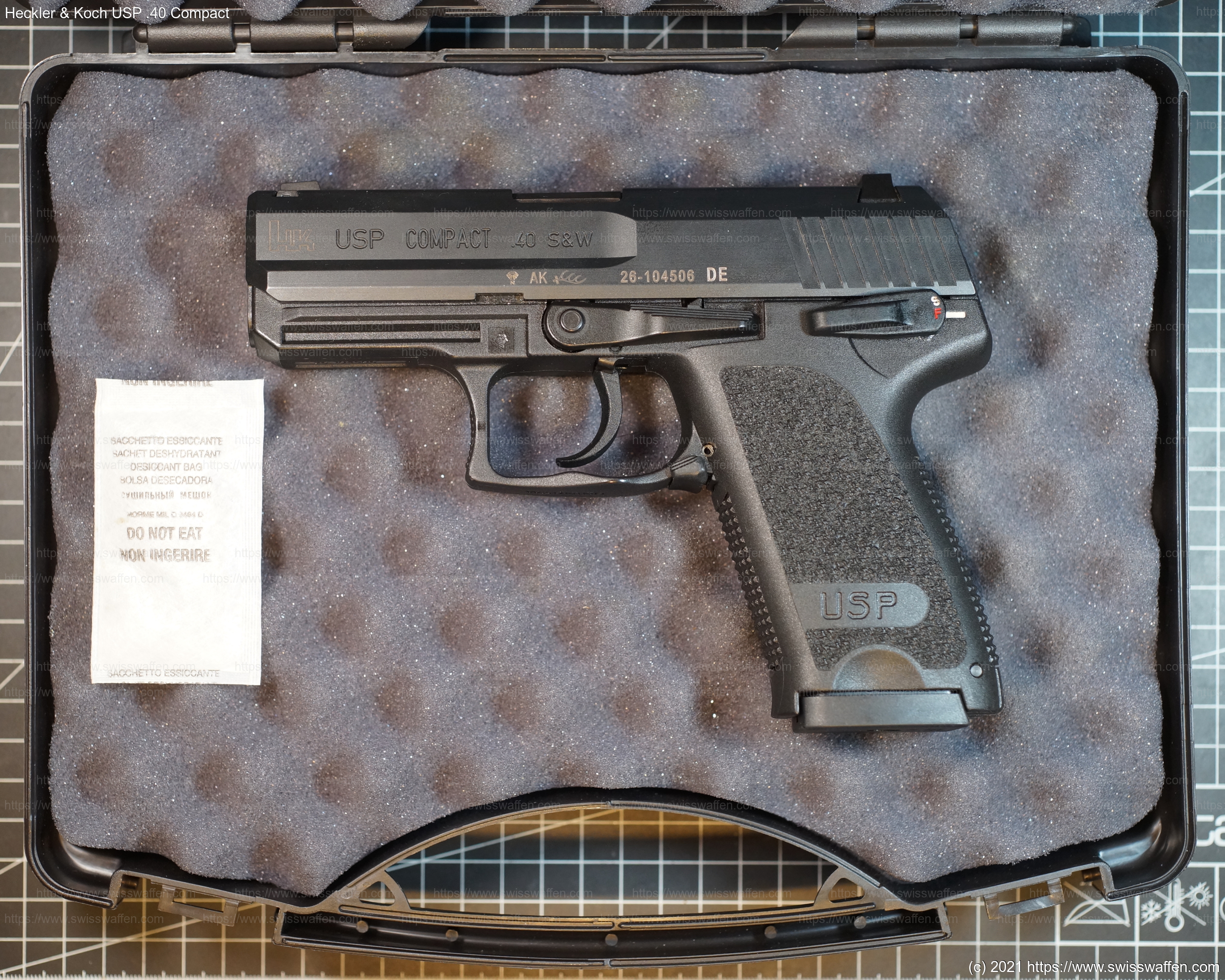 Weapon Details Heckler & Koch USP .40 Compact