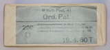 GER: Pistolenpatrone 41 (9mm Pist Pat 41), Jahrgang 19. April 1960, Packung enthaltend 4 Packungen à 50 Schuss