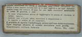 GER: Pistolenpatrone 41 (9mm Pist Pat 41), Taschenmunition, Packung à 16 Schuss, Jahrgang 8. März 1957