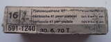 GER: Pistolenpatrone 41 (9mm Pist Pat 41), Jahrgang 1970