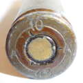 GER: Blinde Patrone GP11 (7,5 mm bl GP11), Jahrgang 1943, mit Stahlhülse