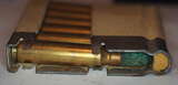 GER: Blinde Patrone GP11 (7,5 mm bl GP11), Jahrgang Januar 1954, 6 Schuss im dazugehörigen Laderahmen