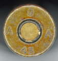 GER: Blinde Patrone GP11 (7,5 mm bl GP11), Jahrgang 1943, mit Stahlhülse