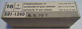 GER: Pistolenpatrone 41 (9mm Pist Pat 41), Jahrgang 1970