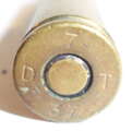 GER: Blinde Patrone GP11 (7,5 mm bl GP11), Jahrgang 1937, mit Messinghülse