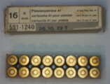 GER: Pistolenpatrone 41 (9mm Pist Pat 41), Jahrgang Oktober 1972
