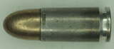 GER: Pistolenpatrone 41 (9mm Pist Pat 41), Jahrgang Februar 1945, mit Avional-Hülse
