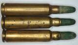 GER: Oben: Blinde Patrone GP11 (7,5 mm bl GP11), Jahrgang 1940
Mitte: Blinde Patrone GP11 (7,5 mm bl GP11), Jahrgang 1913
Unten: Blinde Gew. Patrone 03 (Bl 7.5mm GP03), Jahrgang 1909