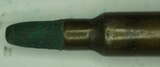 GER: Blinde Patrone GP11 (7,5 mm bl GP11), Jahrgang 1943, mit Stahlhülse