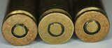 GER: Links: Blinde Patrone GP11 (7,5 mm bl GP11), Jahrgang 1940
Mitte: Blinde Patrone GP11 (7,5 mm bl GP11), Jahrgang 1913
Rechts: Blinde Gew. Patrone 03 (Bl 7.5mm GP03), Jahrgang 1909