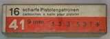 GER: Pistolenpatrone 03 (7.65mm Pist Pat 03), Jahrgang 13. März 1953