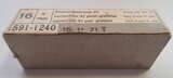 GER: Pistolenpatrone 41 (9mm Pist Pat 41), Jahrgang 1971