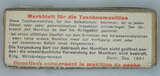 GER: Pistolenpatrone 41 (9mm Pist Pat 41), Taschenmunition, Packung à 16 Schuss, Jahrgang 8. März 1957